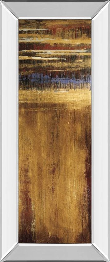 Classy Art Eruption Pompe III by Jardine Mirror Framed Wall Art-0
