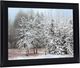 Classy Living Silent Frosted Grove Framed Wall Art-2