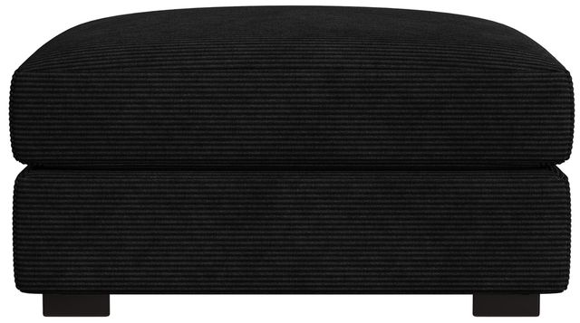 Elements International Arizona Steno Black Ottoman-3
