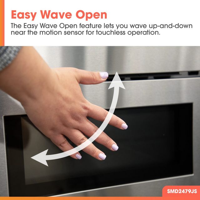 Sharp® 1.2 Cu. Ft. Stainless Steel Microwave Drawer™ -18
