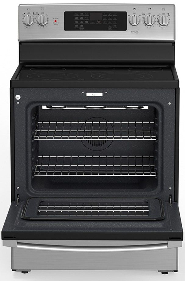 GE® 30" Stainless Steel Freestanding Electric Range-1