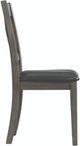 Elements International Alex Gray Dining Side Chair-2