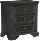 Homelegance® Bolingbrook Wire-Brushed Charcoal Nightstand-0