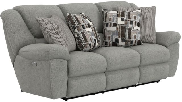 Catnapper® Trifecta Nature Power Reclining Sofa with Drop Down Table-0