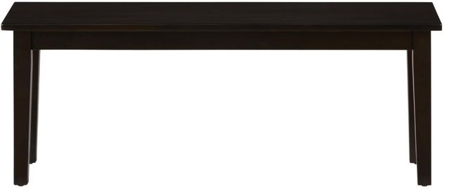 Jofran Inc. Simplicity Espresso Bench-2