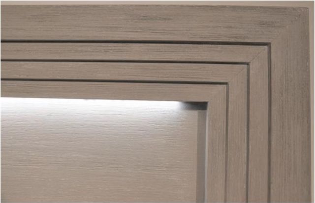 Riverside Furniture Cascade Dovetail Queen Illuminated Panel Bed-1