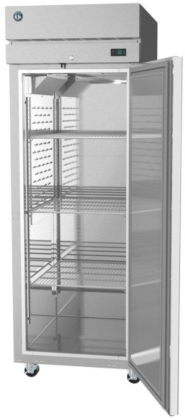 Hoshizaki Steelheart® 23.1 Cu. Ft. Stainless Steel Upright Freezer with Lock-1