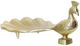 StyleCraft Champagne Gold Small Peacock Dish-0