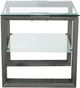 Primo™ International End Table with Glass Shelf-1