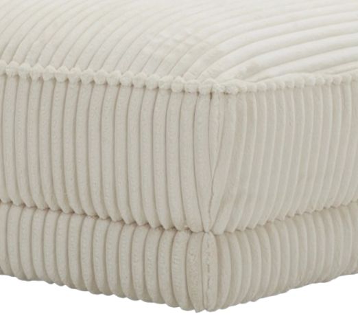 Parker House® Utopia Mega Ivory Ottoman-2