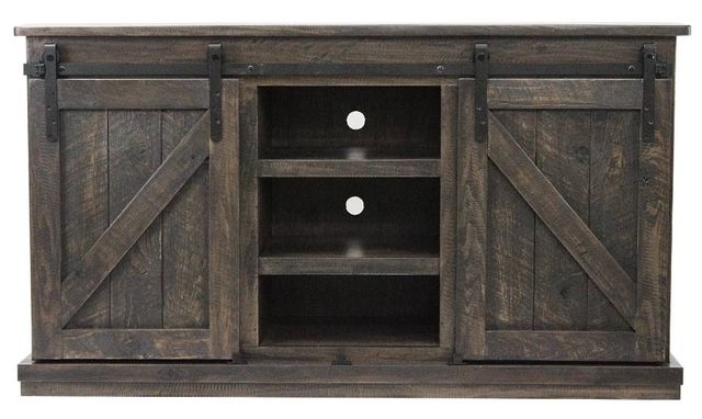 American Heartland Manufacturing Rustic Quaint 57' TV Stand-1