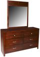 New Classic® Home Furnishings Kensington Burnished Cherry Dresser Mirror-1