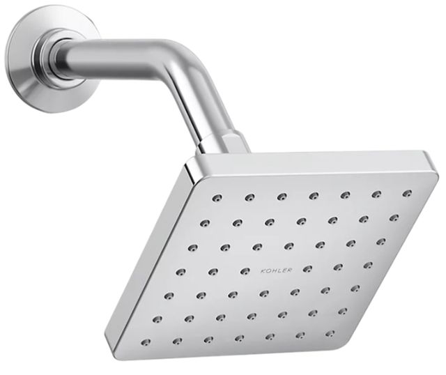 KOHLER® Parallel® Polished Chrome 1.25 GPM Single-Function Showerhead-0