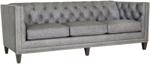 Smith Brothers Customizable 243 Leather Sofa-0