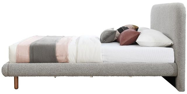 ACME Furniture Cleo Gray Boucle Queen Panel Bed-2