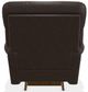 La-Z-Boy® Mateo Chocolate Leather Power Rocking Recliner with Headrest-3