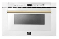 FORNO® Capoliveri Espresso 1.2 Cu. Ft. White Built In Microwave Drawer