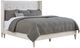 Fairfield® Camille Linen King Upholstered Panel Bed-0