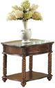 Mazin Furniture Lockwood Mahogany End Table-0