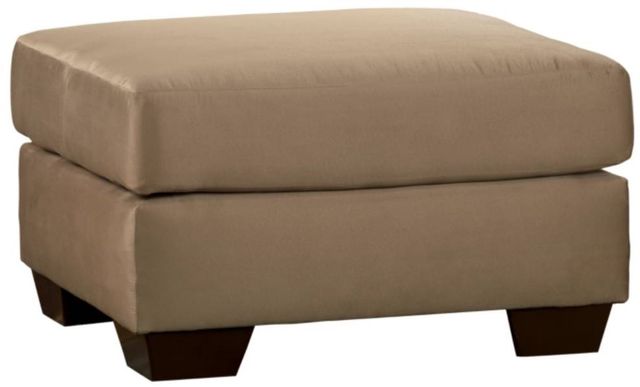 Signature Design by Ashley® Darcy 2-Piece Mocha Chair and Ottoman Set-2