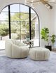 VIG Furniture Divani Casa Gadson White Ottoman-2