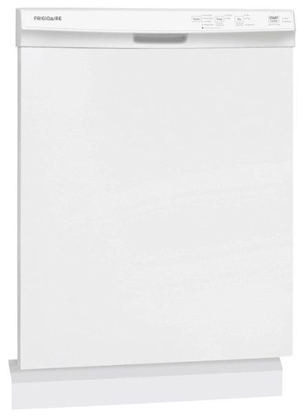 Frigidaire 24" White Front Control Built-In Dishwasher -2