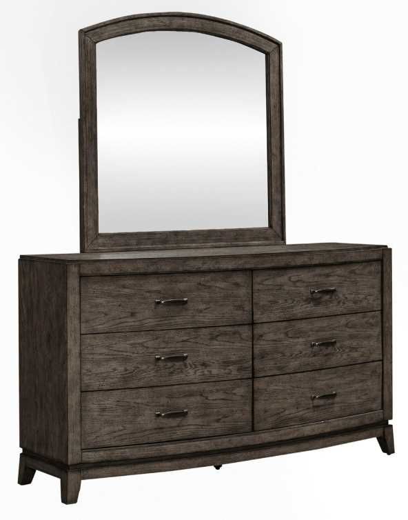 Liberty Furniture Avalon 4-Piece Coffee Bean King Bedroom Set -3