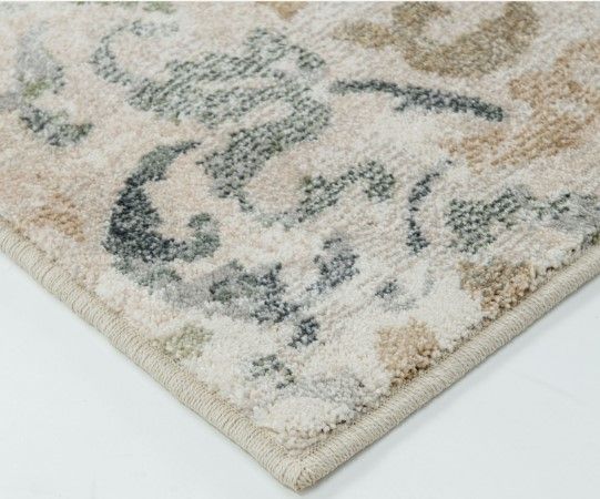 Orian Riverstone Mystic Garden Soft White 5'x8' Area Rug-2