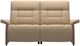 Stressless® by Ekornes® Customizable Mary Power Reclining Loveseat with Wood Legs-0