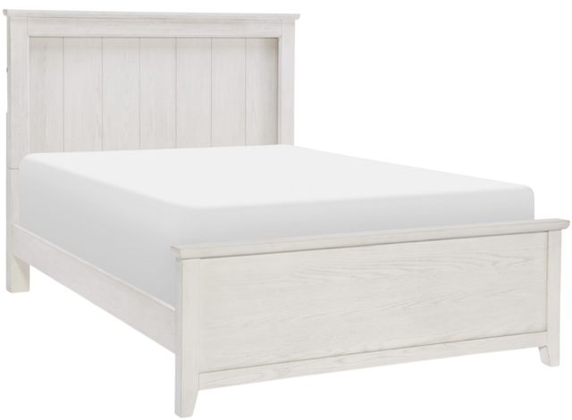 Legacy Kids Teen Ashton Bleached Linen Full Youth Panel Bed-0