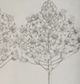 Stylecraft Floral Fresco Gray/Off-White Wall Art-1