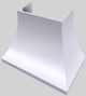 Vent-A-Hood® Designer Series 42" White Wall Mounted Range Hood-4