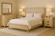 Bernards Plains Beige Queen Upholstered Panel Bed-1