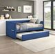 Homelegance® Boynton Blue Youth Twin Daybed with Trundle-1