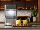 GE® Opal™ 13" 38 lb. Black Stainless Steel 2.0 Nugget Ice Maker-2