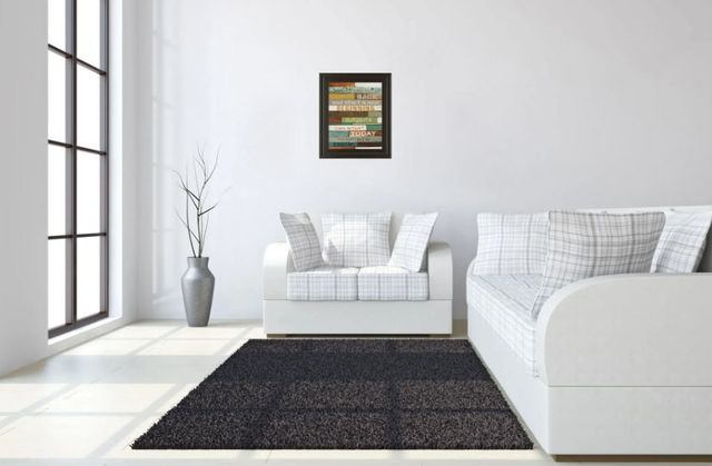 Classy Art Make a New Ending by Marla Rae Motivational Framed Print Wall Art-2