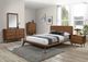 Furniture of America® Stathelle Walnut Queen Panel Bed-1