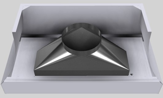 Vent-A-Hood® Designer Series 54" White Wall Mounted Range Hood-3