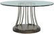 Fairfield® West Camden Glass Top Dining Table with Tahitian Pearl Base-0