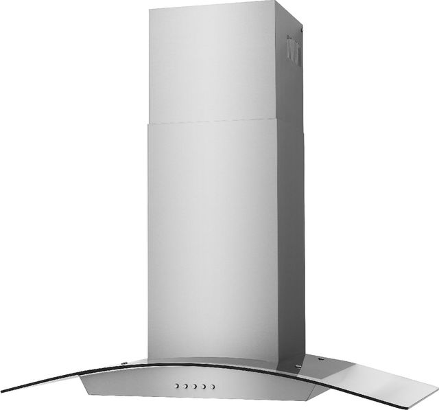 Frigidaire® 36" Stainless Steel Wall Mounted Range Hood with Glass Canopy-3