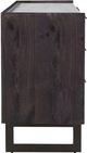Moe's Home Collection Paloma Charcoal Grey Dresser with White Marble Top-4