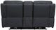 Flexsteel® Sawyer Blue Power Reclining Loveseat with Console and Power Headrests and Lumbar-4