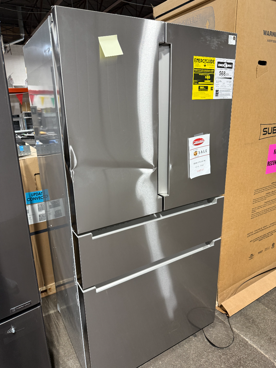 Bosch® 800 Series 36" 20.5 Cu. Ft. Stainless Steel Counter Depth French Door Refrigerator