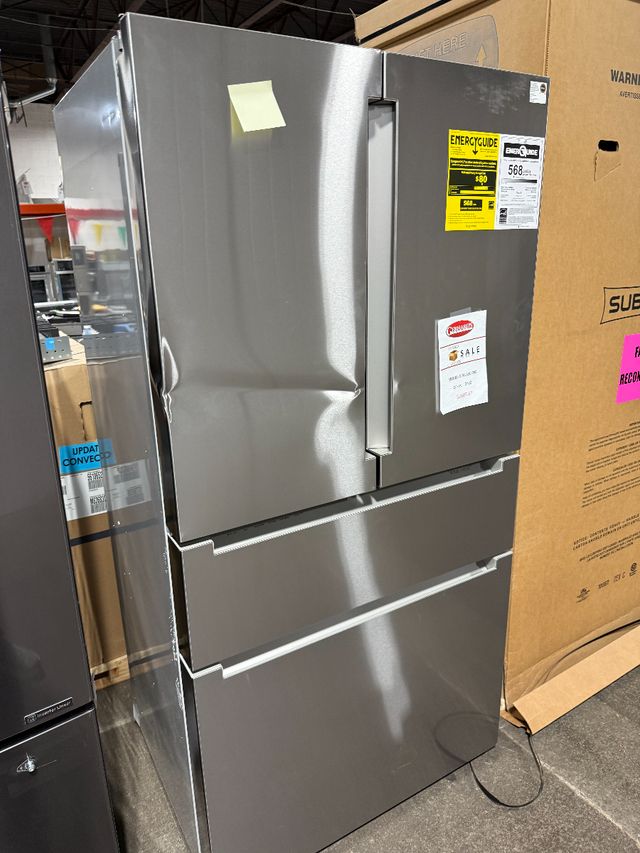 Bosch® 800 Series 36" 20.5 Cu. Ft. Stainless Steel Counter Depth French Door Refrigerator-0
