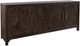 Jofran Inc. Gramercy Dark Chevron 4-Door Accent Cabinet-0
