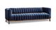 Stylus Furniture Groove Nova Navy Apartment Sofa-0