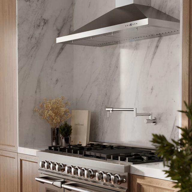 ZLINE Gemini Chrome Pot Filler-1