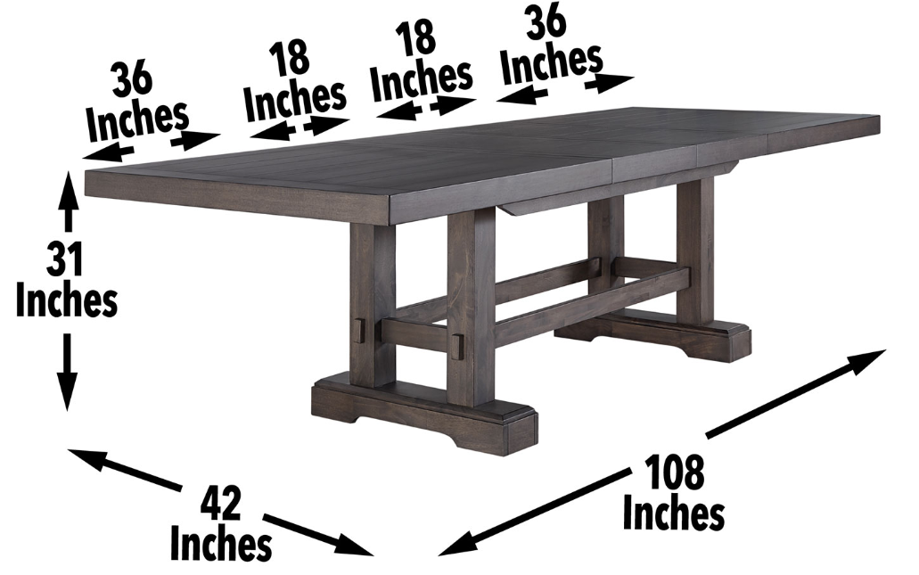 Steve Silver Napa Dining Table - Thumbnail 4