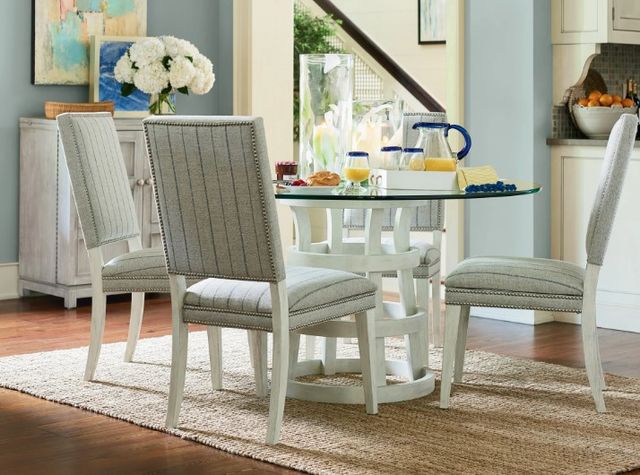 Universal Explore Home™ Escape Coastal Living Home Hamptons Colantino Marble/Sandbar Dining Chair-1