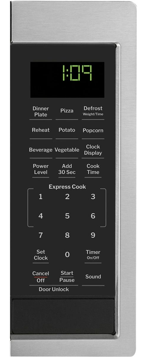 GE® 0.9 Cu. Ft. Stainless Steel Countertop Microwave-2